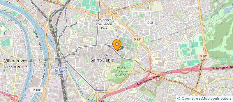 localisation de l'entreprise SCI MC à SAINT-OUEN-L'AUMONE