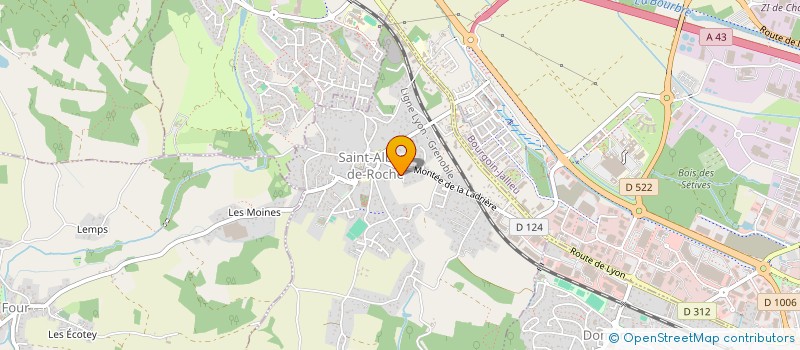 localisation de l'entreprise SCI MC  SAINT-ALBAN-DE-ROCHE