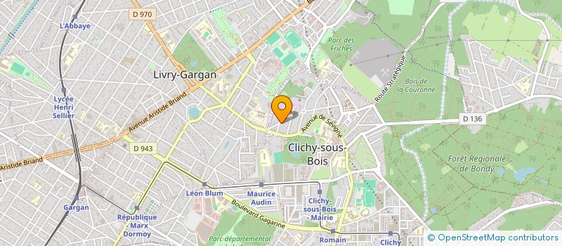 localisation de l'entreprise SCI MC AC à CLICHY-SOUS-BOIS