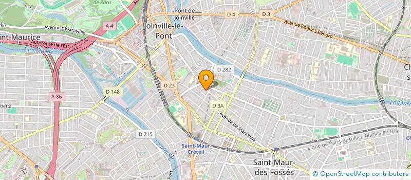 localisation de l'entreprise SCI MC ALMEIDA à SAINT-MAUR-DES-FOSSES