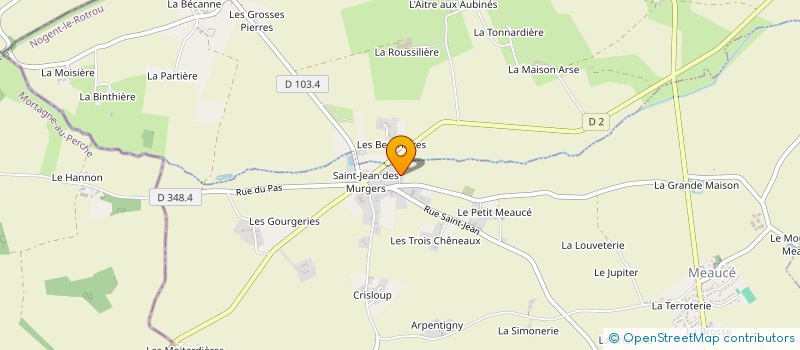 localisation de l'entreprise SCI-MC&B à MEAUCE