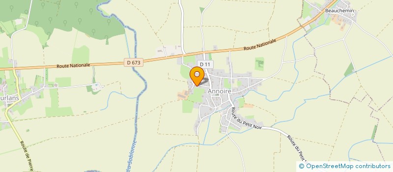 localisation de l'entreprise SCI MC BRAY  ANNOIRE