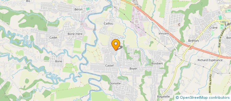 localisation de l'entreprise SCI MC GREEN  LAMENTIN