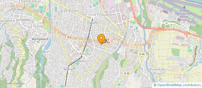 localisation de l'entreprise SCI MC IMMOBILIER à SAINT-DENIS