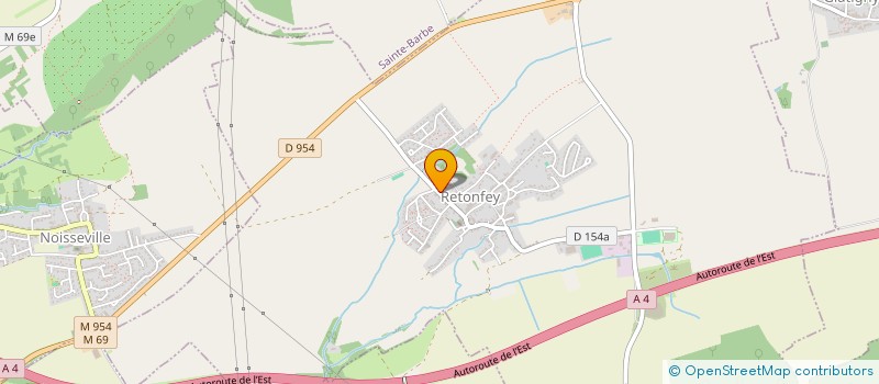 localisation de l'entreprise SCI MC INVESTISSEMENT  NOUILLY