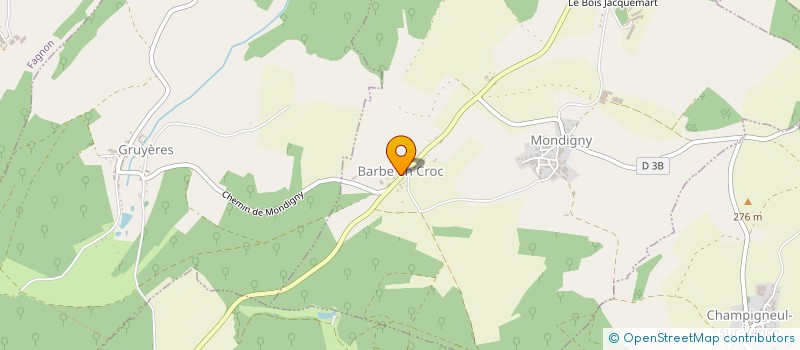 localisation de l'entreprise SCI MC-SC FAMILLE LES MISSOUS  MONDIGNY