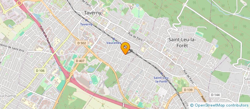 localisation de l'entreprise SCI MC SEA  TAVERNY