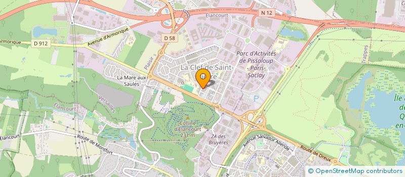 localisation de l'entreprise SCI MC-VICTOIRE  ELANCOURT