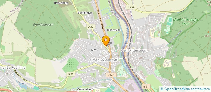 localisation de l'entreprise SCI MC2  GROSBLIEDERSTROFF