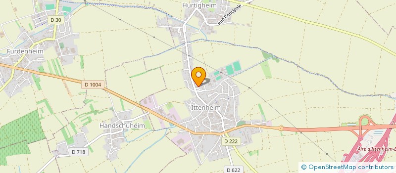 localisation de l'entreprise SCI MC2  ITTENHEIM