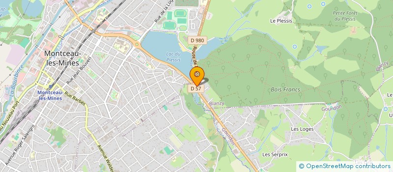 localisation de l'entreprise SCI MC2  BLANZY