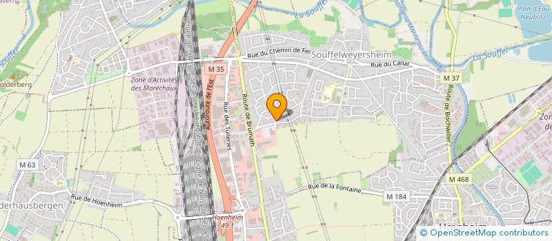 localisation de l'entreprise SCI MC2R  LAMPERTSLOCH