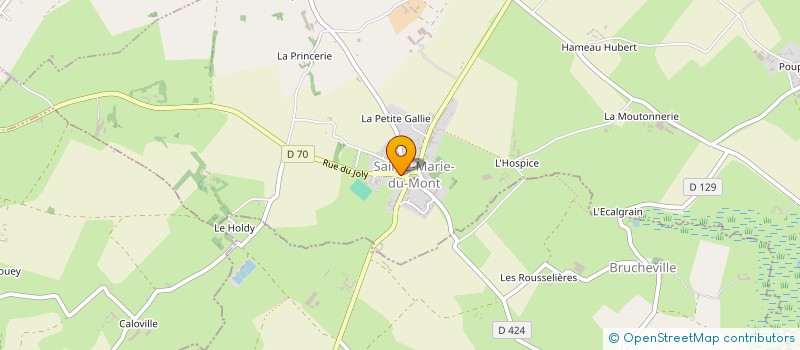 localisation de l'entreprise SCI MCA à CARENTAN-LES-MARAIS