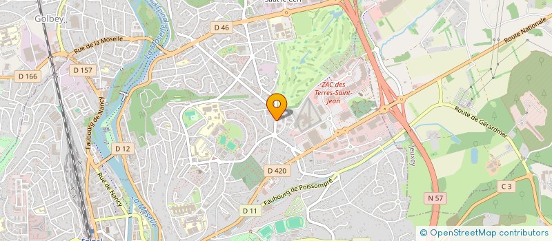 localisation de l'entreprise SCI MCA à EPINAL
