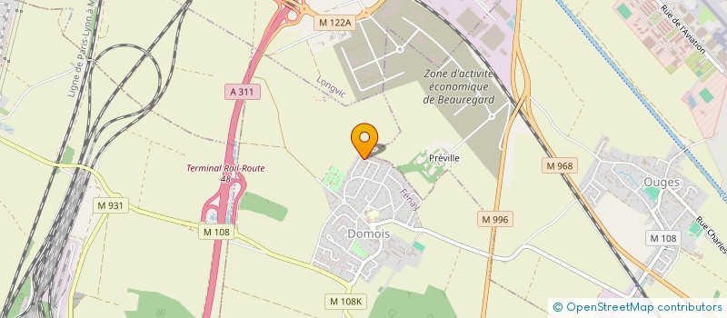 localisation de l'entreprise SCI MCA  FENAY