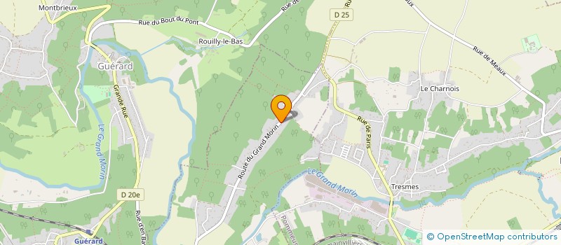 localisation de l'entreprise SCI MCA5  LA CELLE-SUR-MORIN