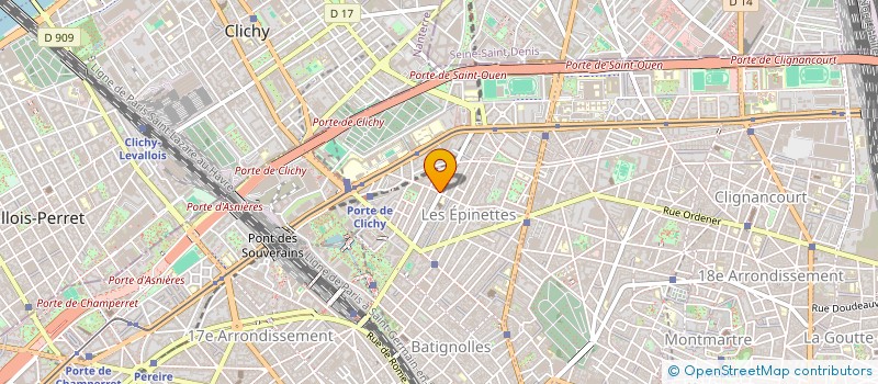 localisation de l'entreprise SCI MCALVO  PARIS