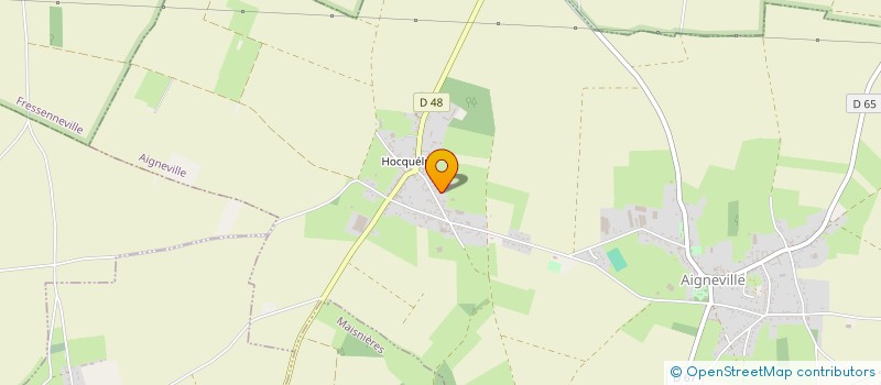 localisation de l'entreprise SCI MCAN  AIGNEVILLE