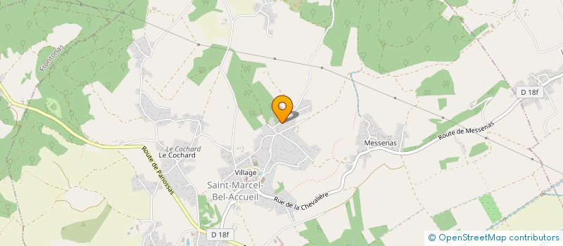 localisation de l'entreprise SCI MCAS  GENAS