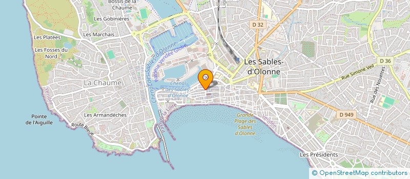 localisation de l'entreprise SCI MCC à LES SABLES D'OLONNE