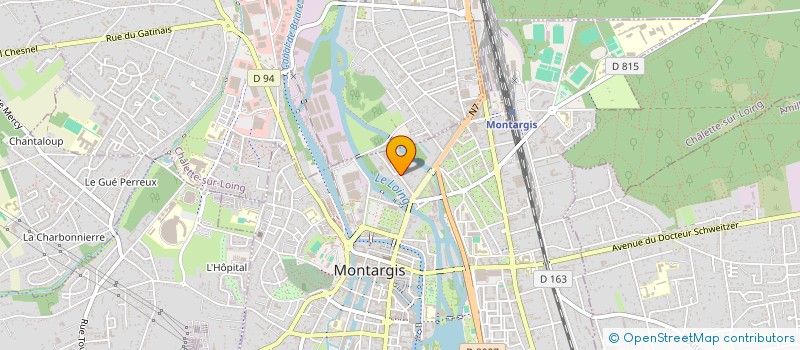 localisation de l'entreprise SCI MCC LA QUINTAINE à MONTARGIS