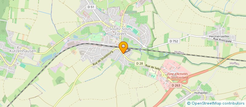 localisation de l'entreprise SCI MCCM  SOULTZ-SOUS-FORETS