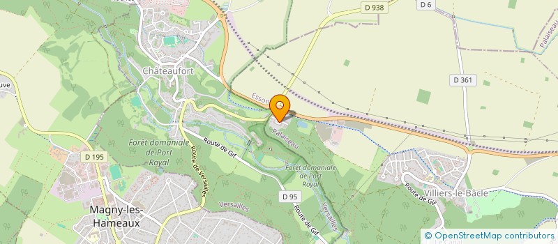 localisation de l'entreprise SCI MCD  VILLIERS-LE-BACLE