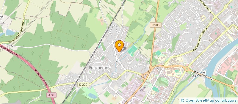 localisation de l'entreprise SCI MCD  CHAMPVANS