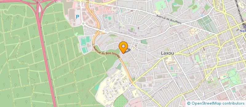 localisation de l'entreprise SCI MCD GALLE  LAXOU