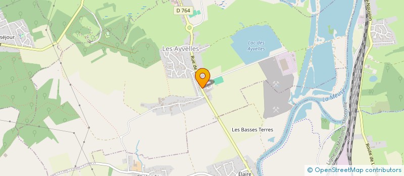 localisation de l'entreprise SCI MCDG  LES AYVELLES