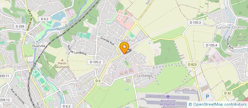 localisation de l'entreprise SCI MCDNR à CHAMPHOL