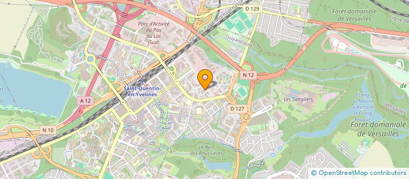 localisation de l'entreprise SCI MCDONALD'S REAL ESTATE FRANCE  GUYANCOURT