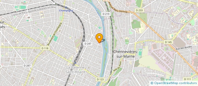 localisation de l'entreprise SCI MCE à SAINT-MAUR-DES-FOSSES