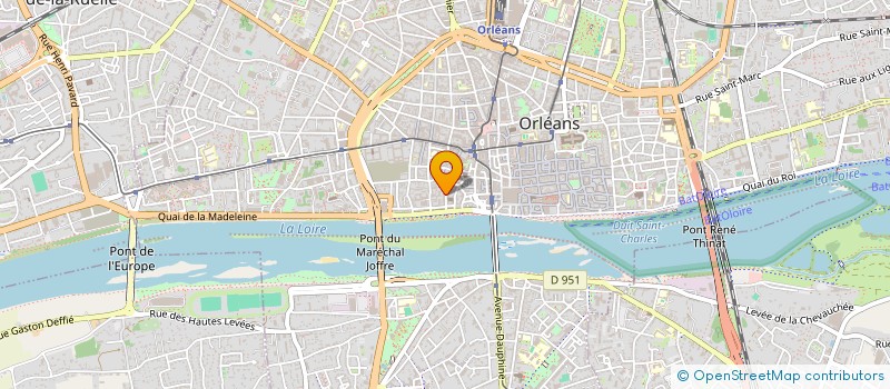 localisation de l'entreprise SCI MCF à ORLEANS
