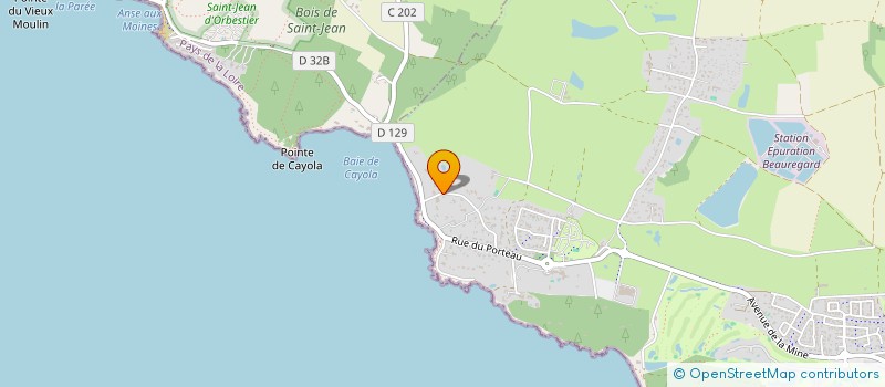 localisation de l'entreprise SCI MCFP  TALMONT-SAINT-HILAIRE