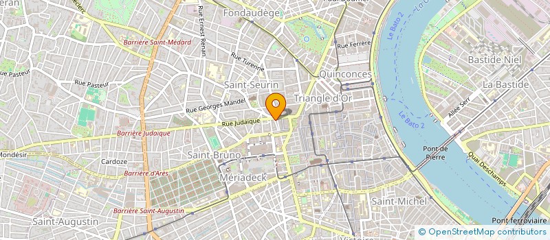 localisation de l'entreprise SCI MCG  BORDEAUX