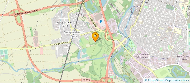 localisation de l'entreprise SCI MCG IMMO  GEISPOLSHEIM