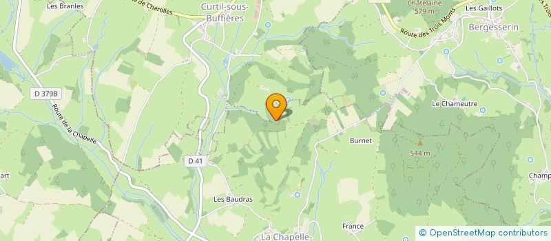 localisation de l'entreprise SCI MCGE MARGUIN  SAINT-PIERRE-LE-VIEUX