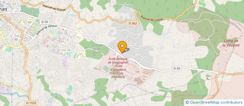 localisation de l'entreprise SCI MCGENOVA  DRAGUIGNAN