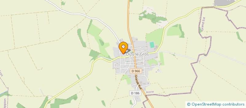 localisation de l'entreprise SCI MCGI  DIZY-LE-GROS