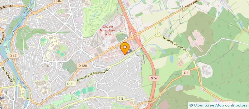 localisation de l'entreprise SCI MCH à EPINAL
