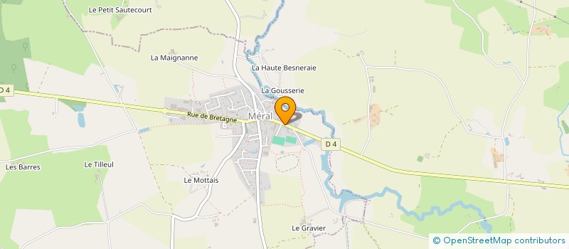 localisation de l'entreprise SCI MCH  MERAL