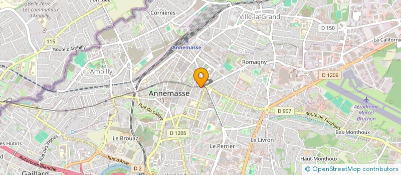 localisation de l'entreprise SCI MCH à ANNEMASSE