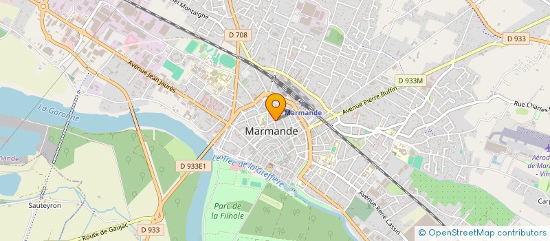 localisation de l'entreprise SCI MCH  MARMANDE