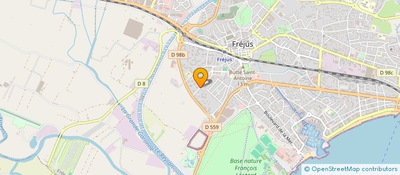 localisation de l'entreprise SCI MCH à FREJUS