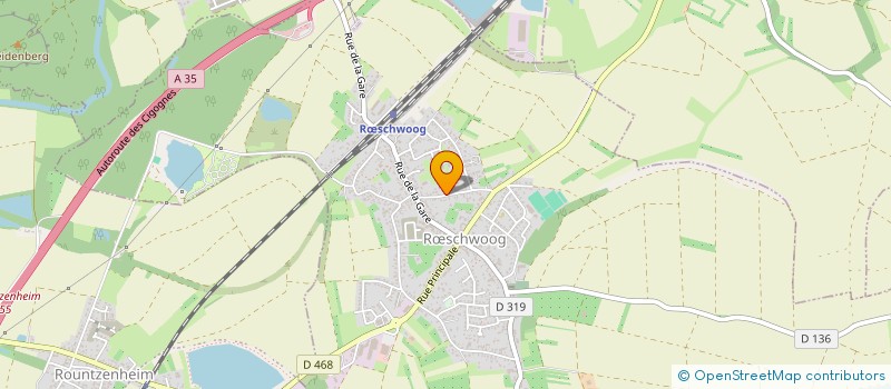 localisation de l'entreprise SCI MCH BAL  RSCHWOOG