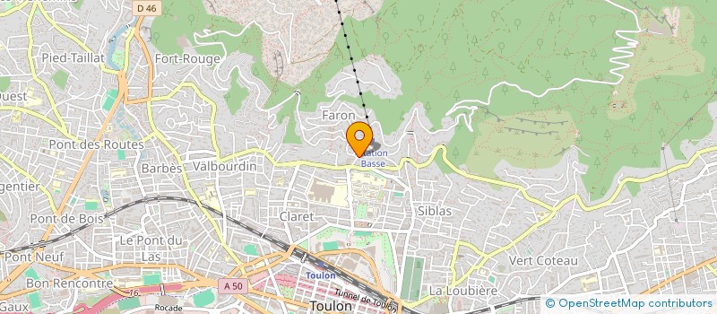 localisation de l'entreprise SCI MCHG  TOULON