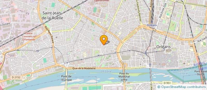 localisation de l'entreprise SCI MCIB à ORLEANS