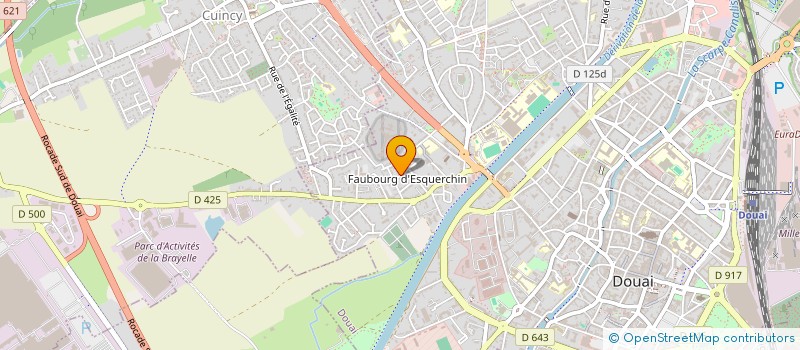 localisation de l'entreprise SCI MCIMMO 2 à DOUAI