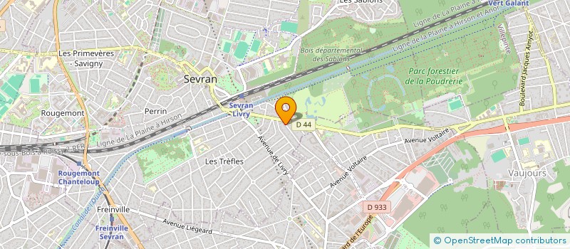 localisation de l'entreprise SCI MCIRDI à SEVRAN